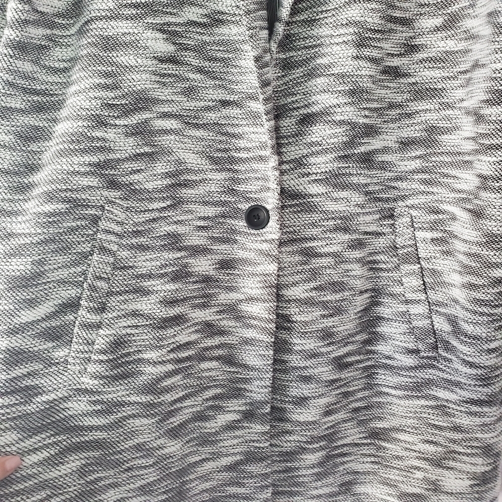 Windsor NWT Black White Coat Large - Picture 4 of 9